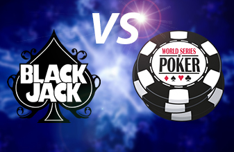 Blackjack players should consider playing poker